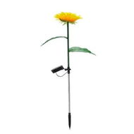 Detailed information about the product Solar Sunflower Lamp Warm Light with Flashing Outdoor Garden & Balcony Decoration Simulated Sunflower Night Light