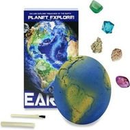 Detailed information about the product Solar System Earth 5 Gems Rock Mining Gemstone Digging Kit For Kids Planet Explore Mega Stone To Unearth