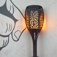 Detailed information about the product Solar Torch Lights Outdoor 96 LED 1.09m Waterproof Flickering Flames Spotlights Landscape Decor Dusk Dawn Auto Security