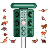 Detailed information about the product Solar Ultrasonic Animal Repellent Cat Repellent Outdoor Solar Animal Repeller with Motion Detection and LED Strobe Light