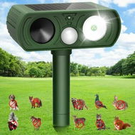 Detailed information about the product Solar Ultrasonic Animal Repellent,Cat Repellent Outdoor with Motion Detection Waterproof,Raccoon Squirrel Skunk Deer Rabbit Rodent Dog Deterrents
