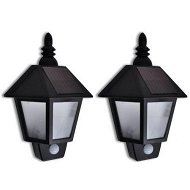 Detailed information about the product Solar Wall Lamp With Motion Sensor 2 Pcs