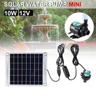 Detailed information about the product Solar Water Pump 10W 12V Brushless Solar Panel Kit Powered Fountain Pond Plastic for Fish Water Pool Garden Decoration