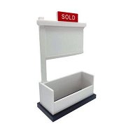 Detailed information about the product Sold Sign Real Estate Business Card Holder For Realtor. Holds 3.5 X 2 Inch Cards For Business.