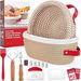Sourdough Starter Kit, Sourdough Bread Baking Supplies, Banneton Bread Proofing Basket, Bread Proofing Basket with Bench Scraper, Dourdough Scoring Tool. Available at Crazy Sales for $29.99