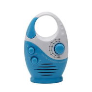 Detailed information about the product Splash Proof Shower Radio Waterproof AM FM Bathroom Outdoor Top Handle BuiltIn Speaker Adjustable Volume Audio Companion