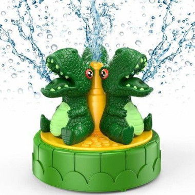 Sprinkler Dinosaur Toys for Girls Gifts,Summer Water Toys for Kids Play Outside,Kids Toys Boys Girls Yarn Activities