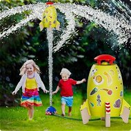 Detailed information about the product Sprinkler Rocket Water Toys for Kids Launcher, Attaches to Garden Hose Splashing Fun Holiday & Birthday Gift