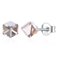 Detailed information about the product Square Earrings S925 Sterling Silver Earrings