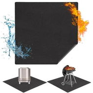 Detailed information about the product Square Fire Pit Mat Under Grill Mat,4 Layers Fireproof Fireplace Pad Heat Insulated Protect for Decks,Grass,BBQ Portable Reusable Waterproof-102*102CM