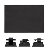 Detailed information about the product Square Fire Pit Mat Under Grill Mat,4 Layers Fireproof Fireplace Pad Heat Insulated Protect for Decks,Grass,BBQ Portable Reusable Waterproof-102*152CM