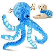 Detailed information about the product Squeaky Dog Toys for Large Dogs Plush Dog Toys Octopus Stuffed Dog Toys for Indoor Play(Blue)