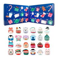 Detailed information about the product Squishmallows 24 Day Micromallows Holiday Ornament Advent Calendar, Plush