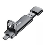 Detailed information about the product SSK 128GB Dual USB C Flash Drive,2-in-1 Type C+ USB A 3.2 Gen2 Solid State Thumb Drive,Speed Up to 550MB/s Memory Stick Data Storage