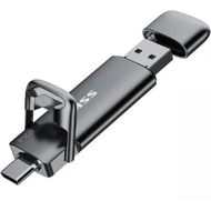 Detailed information about the product SSK 512GB Dual USB C Flash Drive,2-in-1 Type C+ USB A 3.2 Gen2 Solid State Thumb Drive,Speed Up to 550MB/s Memory Stick Data Storage