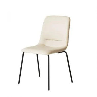 Stackable Dining Chairs Kitchen Beige