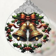 Detailed information about the product Stained Glass Bell Ornament, Christmas Tree Decorations, Ornaments for Tree, Holiday Gifts
