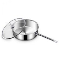 Detailed information about the product Stainless Steel 26cm Saucepan With Lid Induction Cookware Triple Ply Base