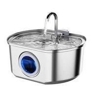 Detailed information about the product Stainless Steel Cat Water Fountain, 3.2L Cat Fountain for Drinking, Pet Water Fountain, Automatic Cat Water Dispenser Bowl