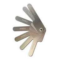 Detailed information about the product Stainless Steel Feeler Gauge, Universal Standard SAE and Metric Offset Valve Thickness Gauge, 7 Pecise Blades Tool for Measuring Gap Width/Thickness