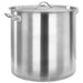 Stainless Steel Stock Pot 50L 40x40cm Catering Soup Stew Sauce Pot With Lid. Available at Crazy Sales for $259.95