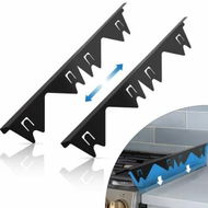 Detailed information about the product Stainless Steel Stove Counter Gap Cover 2 Pack,Stove Guard,Stove Gap Filler for Kitchen,Range Trim Kit Adjustable Length