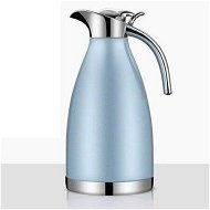 Detailed information about the product Stainless Steel Thermal Carafe â€“ Double Wall Vacuum Insulated Thermos/Pitcher with Lid â€“ Heat and Cold Retention Coffee/Tea Carafe â€“ 2 Liter (Blue)