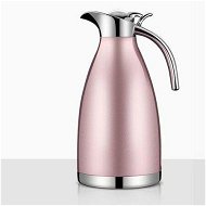 Detailed information about the product Stainless Steel Thermal Carafe â€“ Double Wall Vacuum Insulated Thermos/Pitcher with Lid â€“ Heat and Cold Retention Coffee/Tea Carafe â€“ 2 Liter (Pink)