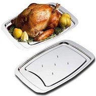 Detailed information about the product Stainless Steel Turkey Baking Basin Roast Chicken Rack Roast Barbecue Rack Barbecue Tray