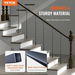 Staircase Metal Balusters 44 x 1/2 Galvanized Steel Decorative Banister Spindles 10 Pack Deck Baluster with Hollow Twists Satin Black Spiral Stair Railing. Available at Crazy Sales for $109.95