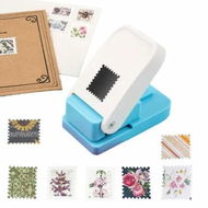 Detailed information about the product Stamp Punch,1X0.8inch Stamp Puncher Rectangular Postage Stamps Punches,Stamps Shaped Paper Punch,Lever Paper Punches,Craft Cutter Hole Puncher