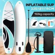 Detailed information about the product Stand Up Paddle Board Inflatable SUP Surfboard Paddleboarding Kayak Surfing Standing Adventure Accessories Pump 10.6ft 320cm