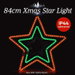 Star Christmas Decoration LED Light 84cm 3-Tier Multi Colour Rope Silhouette 8 Modes Xmas Outdoor Wall Window Hanging Roof Holiday Motif Fairy Display. Available at Crazy Sales for $59.90