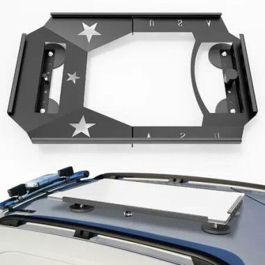 Starlink Gen 3 Flat Mount Kit, Starlink Standard Dish Magnetic Quick Release Roof Mount Kit for RV,Vans,Boat,Overlanding