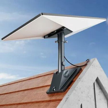 Starlink Gen 3 Mount Kit, Heavy Duty Aluminum Roof, Wall Mount Accessories for Starlink V3, 5.5inch x 8.8inch Stable Base, 90 Degree Tool Free Tilt