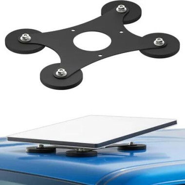 Starlink Mini Car Magnetic Mount Ultra Strong 220LBS Quick Release Roof Mount Kit,360 Degree Rotation,No Drill Universal Magnetic Car Mount