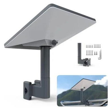 Starlink Mini Mount, RV Ladder Mount for Starlink Mini, Aluminum Alloy Starlink Kit with Installation Range 0.8-1.97inch Pipe Adapter
