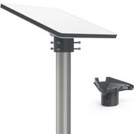 Detailed information about the product Starlink Mini Pipe Adapter,Starlink Mini Mount, Aluminum Alloy Pole Mount Adapter for Starlink Mini Dish, Compatible with Range 1-2.1 inch Pole/Pipe