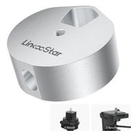 Detailed information about the product Starlink Mini Tripod Adapter, Aluminum, for 1/4 inch -20ï¼Œ3/8 inch -16 Threaded, Puck for Star Link Mini Pipe Adapter, Mounting on Camera mounts