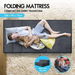 STARRY EUCALYPT Folding Mattress Foldable Foam Chair Sofa Lounge Grey Single. Available at Crazy Sales for $129.97