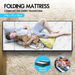 STARRY EUCALYPT Folding Mattress Foldable Sofa Lounge Foam Chair Bamboo Single. Available at Crazy Sales for $109.95