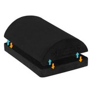 Detailed information about the product STARRY EUCALYPT Foot Rest Stool Pad Foam Cushion Adjustable Office Pillow Under Desk Black