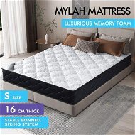 Detailed information about the product STARRY EUCALYPT Mattress Bonnell Spring Single Size Tight Top Foam 16cm Mylah