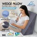 STARRY EUCALYPT Wedge Pillow Memory Foam Cool Gel Plush Cover Back Support Cushion. Available at Crazy Sales for $59.95