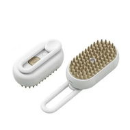 Detailed information about the product Steamy Cat Brush, Cat Steam Brush for Massage, Self Cleaning Spray Comb for Cats Massage Shedding