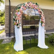 Detailed information about the product Steel Garden Arch With 2-Seat Bench For Climbing Plants