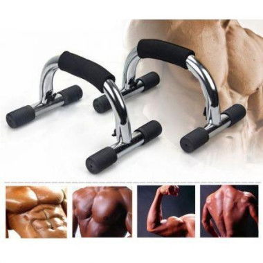 Steel Push-Up Handles / Bars For Home Or Gym Exercise And Fitness.