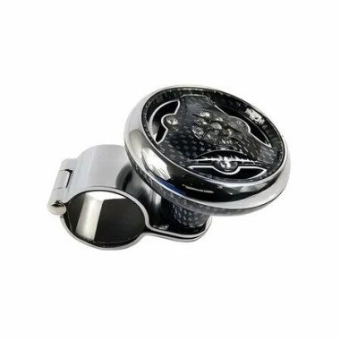 Steering Wheel Knob,Universal Power Ball Spinner Knob with Smooth Ball Bearing for Easy Steering Assist and Control (Carbon Fiber)