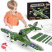 STEM Building Toys Model Airplane Model Scale Erector Set Model Planes Kids Gifts Hurricane Fighter Fans Age 8+. Available at Crazy Sales for $39.11