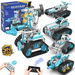 STEM Robot 5-in-1 Remote Control and APP Programmable Robot Toys 720 Pcs DIY Building Block Science Educational Kit for Kids Ages 12+. Available at Crazy Sales for $54.99